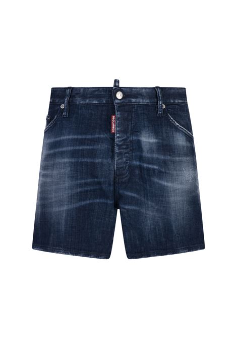 Dark Milky Way Wash Bro Jean Shorts DSQUARED2 | S71MU0846-S30342470