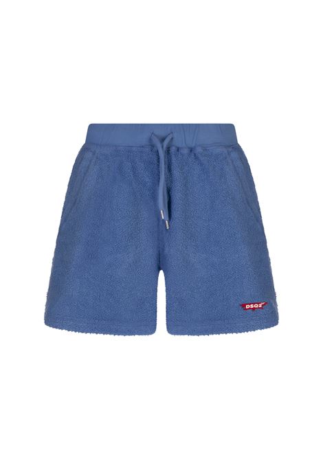 Dyed Sport Shorts Blu DSQUARED2 | S71MU0850-S25140483