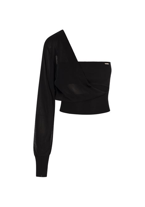 One Shoulder Pullover Nero DSQUARED2 | S72HA1241-D13125900