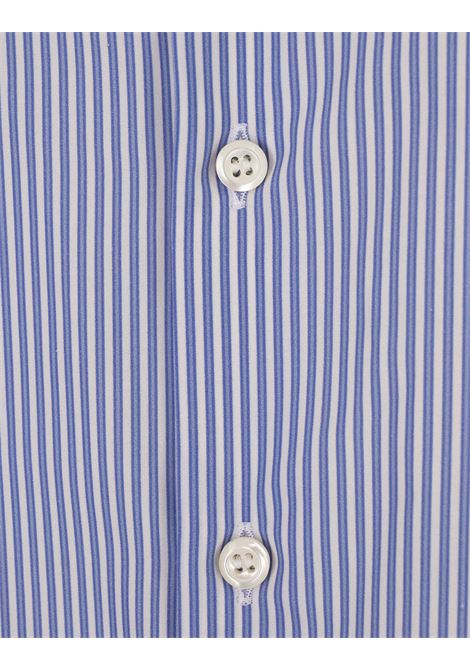 Summer Lovers Oversized Pinstripe Shirt DSQUARED2 | S73DL0280-D35285001S