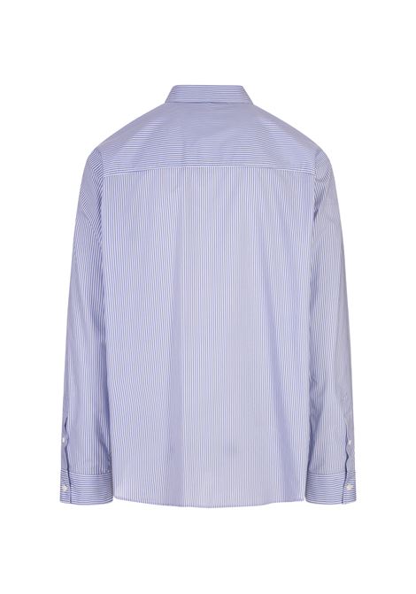 Camicia Summer Lovers Oversized Pinstripe DSQUARED2 | S78DM0043-D35285001S