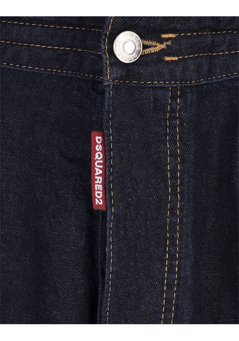 Jeans Cargo Summer Lovers Dark Wash Loose DSQUARED2 | S78LB0106-S30825470