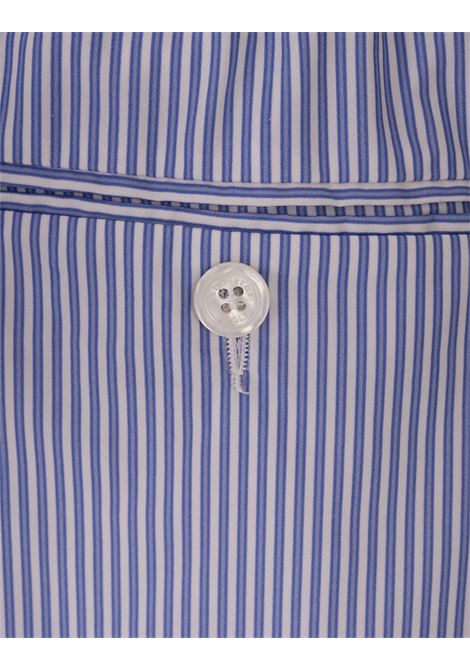 Summer Lovers Elastic Pinstripe Boxer Shorts DSQUARED2 | S78MU0060-D35286001S