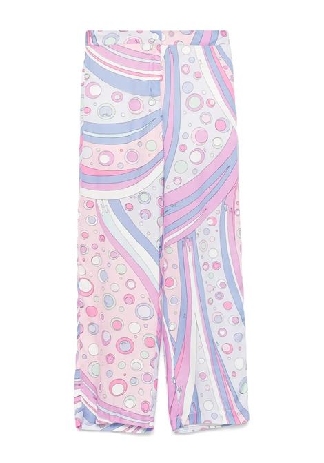 Fontane Print Leggings EMILIO PUCCI JUNIOR | Trousers | PW6B30-K0228511MC