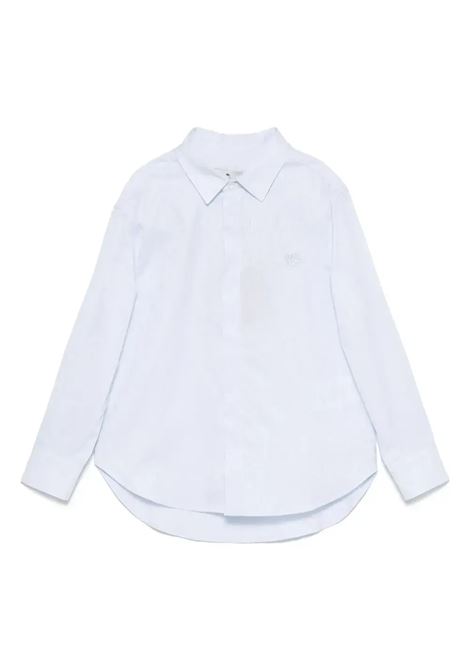 Light Blue Shirt With All-Over Paisley Pattern ETRO KIDS | Shirts | GW5P10-P0472600