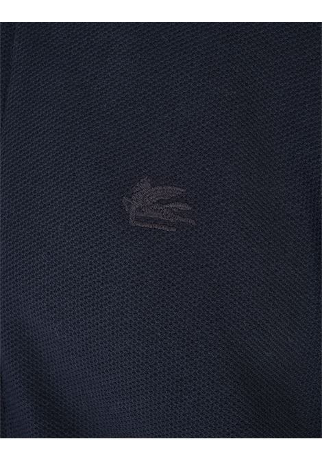 Bomber In Cotone Blu Navy Con Ricamo Pegaso ETRO | MRBA0016-AJ271B3681