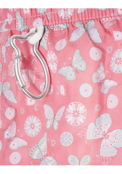 Swim Shorts Rosa Con Stampa Farfalle FEDELI | 00318-C101264