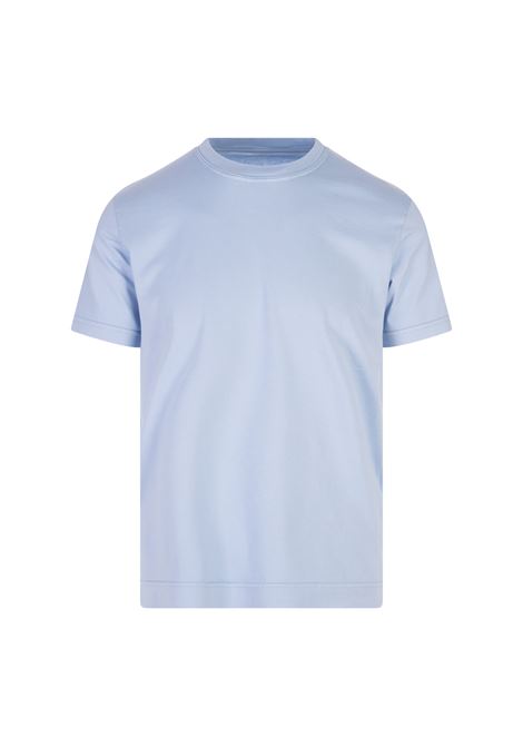 T-Shirt Basic In Jersey Organico Azzurro FEDELI | 0103219