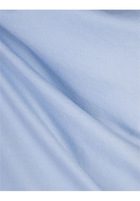 T-Shirt Basic In Jersey Organico Azzurro FEDELI | 0103219