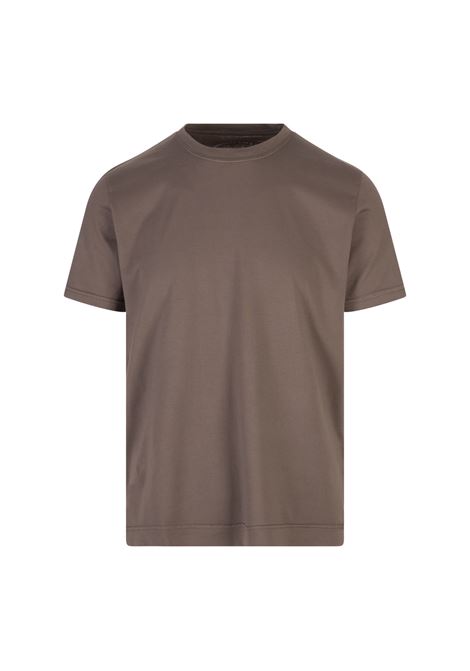 T-Shirt Basic In Jersey Organico Taupe FEDELI | 010343