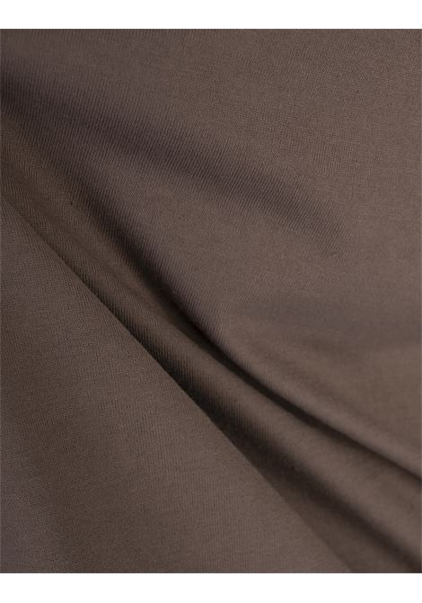 T-Shirt Basic In Jersey Organico Taupe FEDELI | 010343