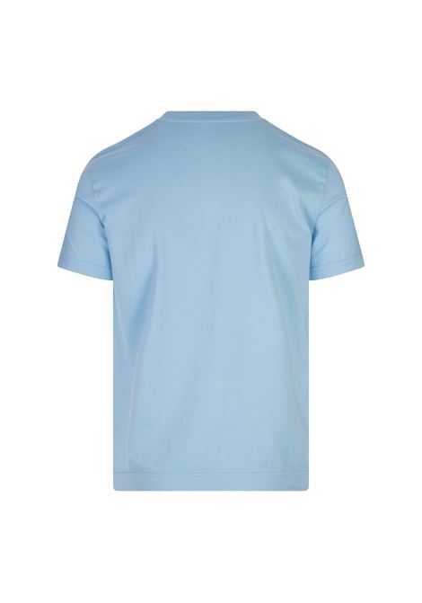 T-Shirt Basic In Jersey Organico Celeste FEDELI | 010344