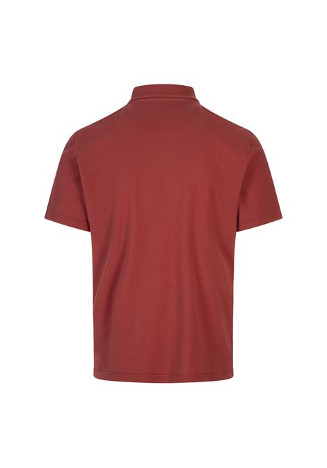 Polo In Piquet Di Cotone Superlight Rosso FEDELI | 013026