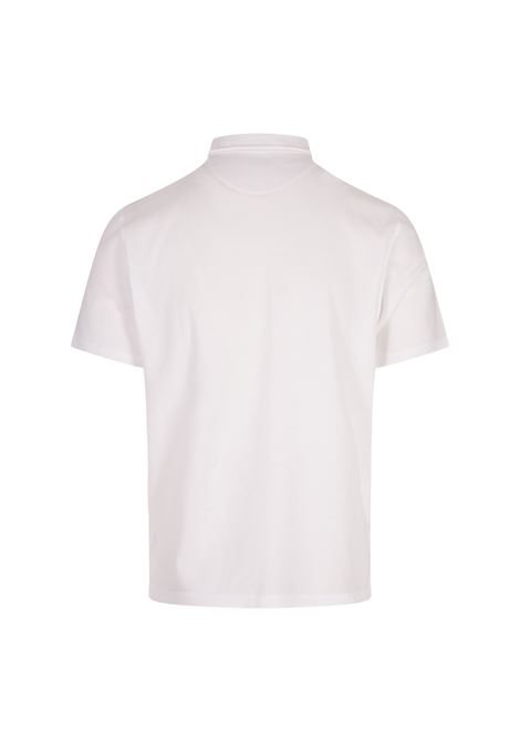 Polo In Piquet Di Cotone Superlight Bianco FEDELI | 013041