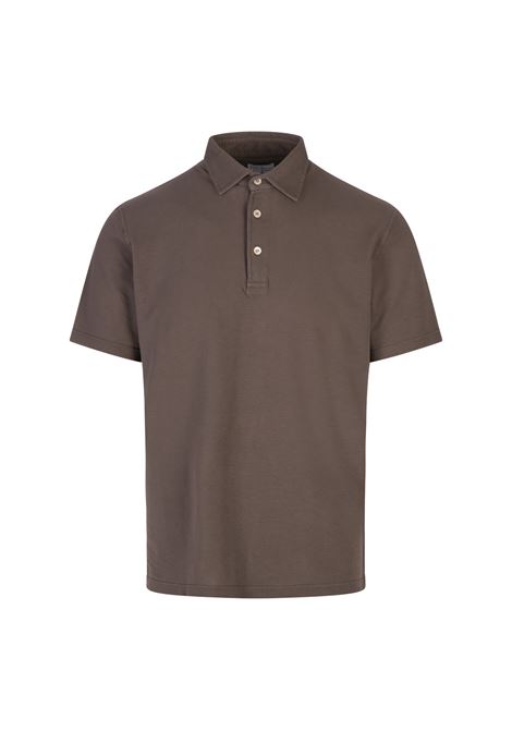 Polo In Piquet Di Cotone Superlight Pepper Grey FEDELI | 013043