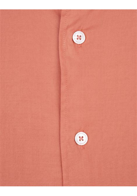 Camicia Sean In Panamino Rosa Corallo FEDELI | 0507159
