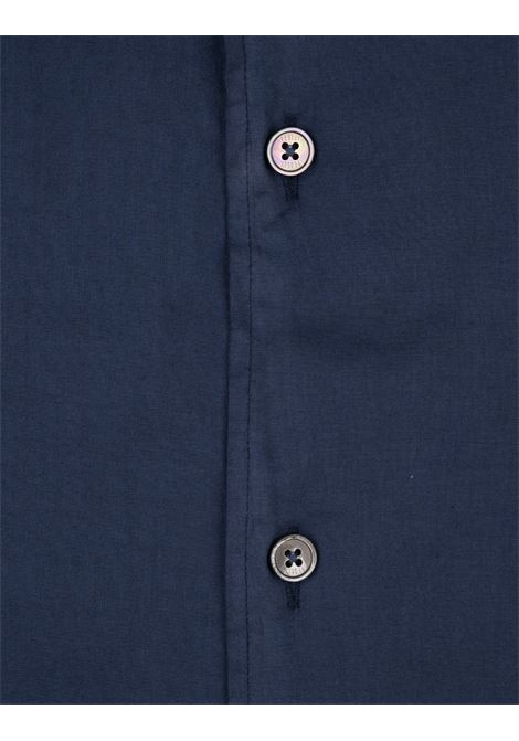 Camicia Sean In Panamino Blu FEDELI | 05072