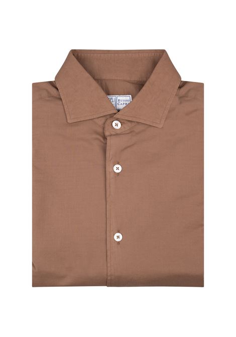 Camicia Sean In Panamino Marrone FEDELI | 050731