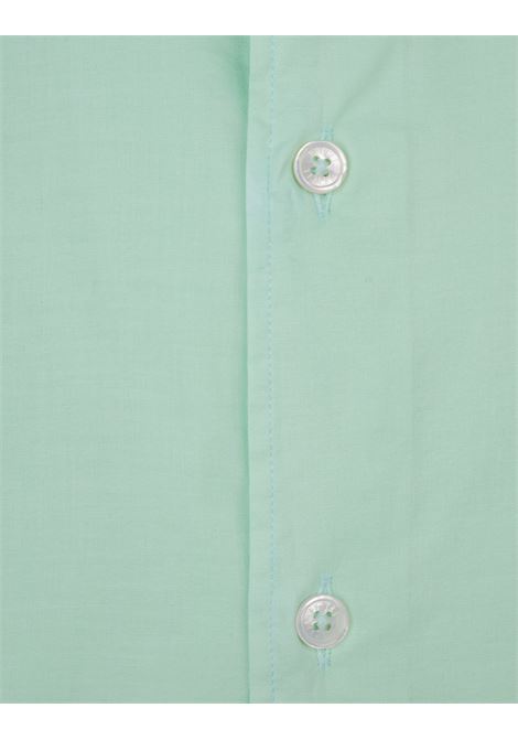 Camicia Sean In Panamino Verde Acqua FEDELI | 050742
