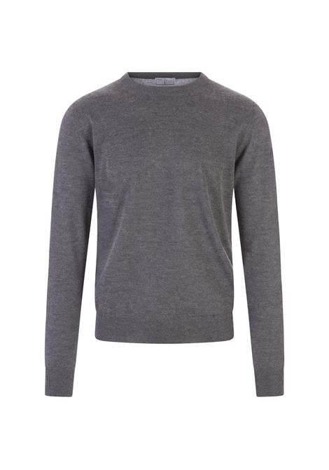 Pullover Arg. In Cashmere e Seta Grigio FEDELI | 071197