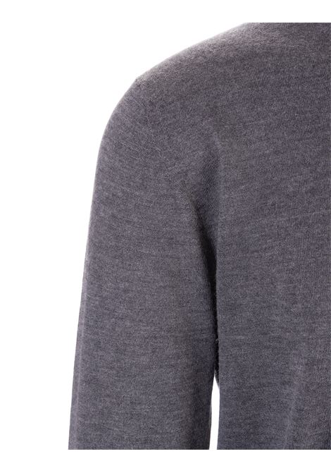 Pullover Arg. In Cashmere e Seta Grigio FEDELI | 071197