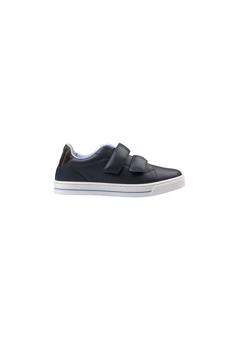 Sneakers Blu Con Logo e Motivo FF FENDI KIDS | Sneakers | JMR500-AOTEF1R7N