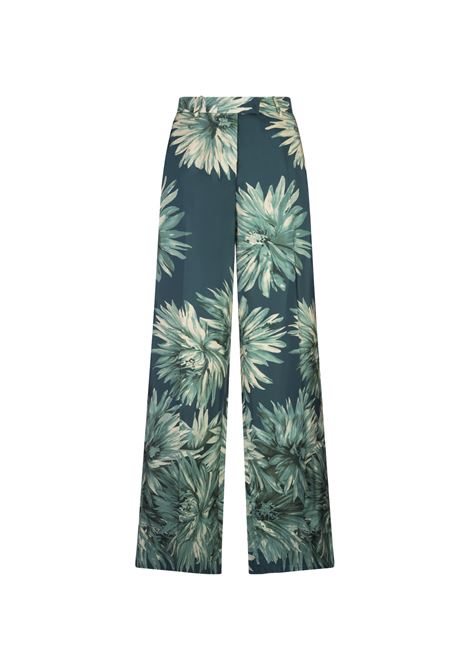 Arche Trousers - Teal Branches FOR RESTLESS SLEEPERS | Trousers | PA000248-TE00835972