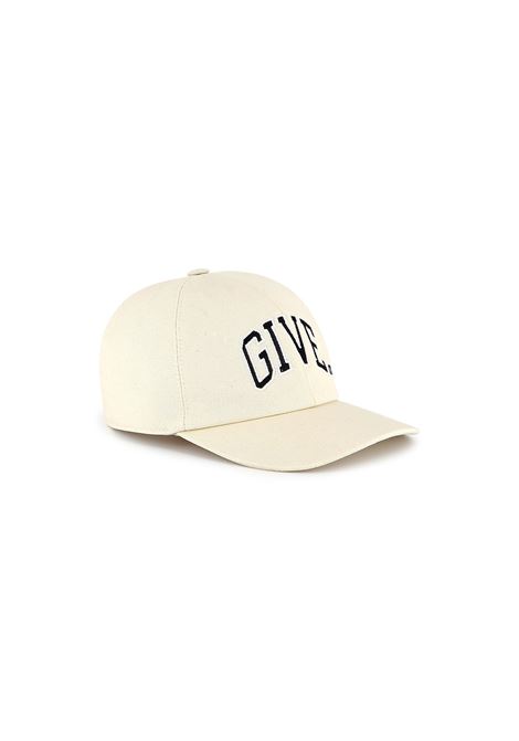 Light Beige Baseball Hat With Logo Embroidery On Front And Back GIVENCHY KIDS | Hats | H30668184