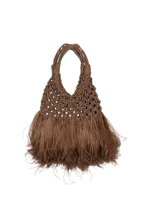 Borsa Vannifique Plumes Light Topaz HIBOURAMA | Borse | CO00HIB-VANNIFIQUE PLUMESLIGHT TOPAZ