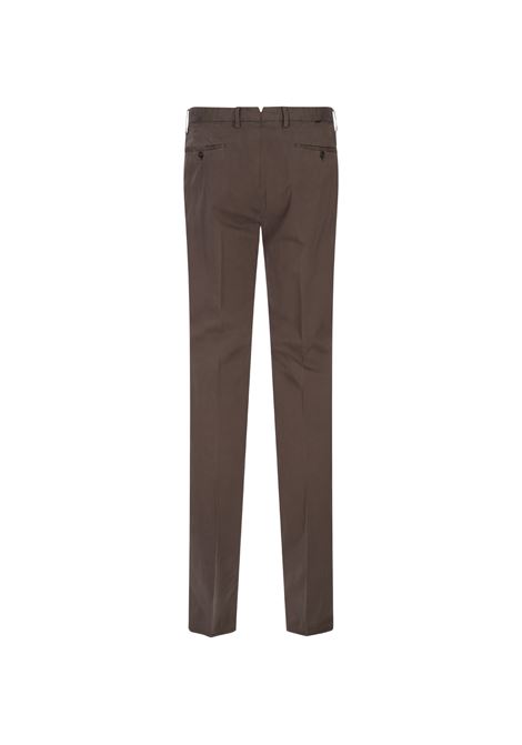 Brown Tapered Fit Pants INCOTEX | 1W0079-9098B150