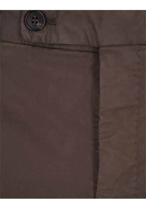 Brown Tapered Fit Pants INCOTEX | 1W0079-9098B150