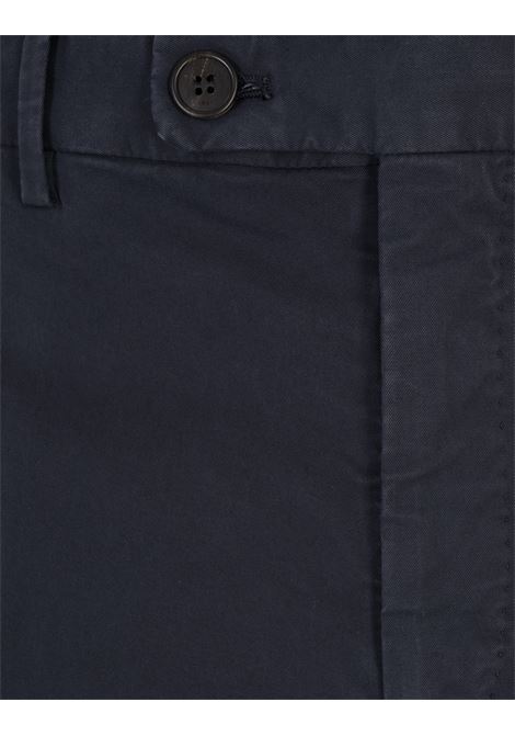 Dark Blue Tapered Fit Pants INCOTEX | 1W0079-9098B822