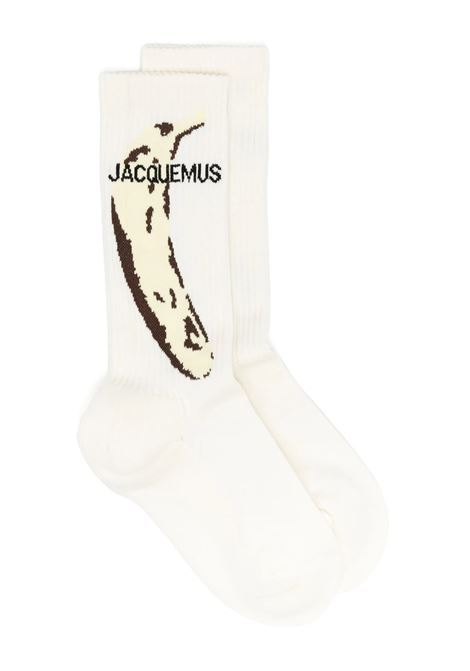 Calzini Gialli Con Motivo Banana JACQUEMUS | 213AC003-50002BV