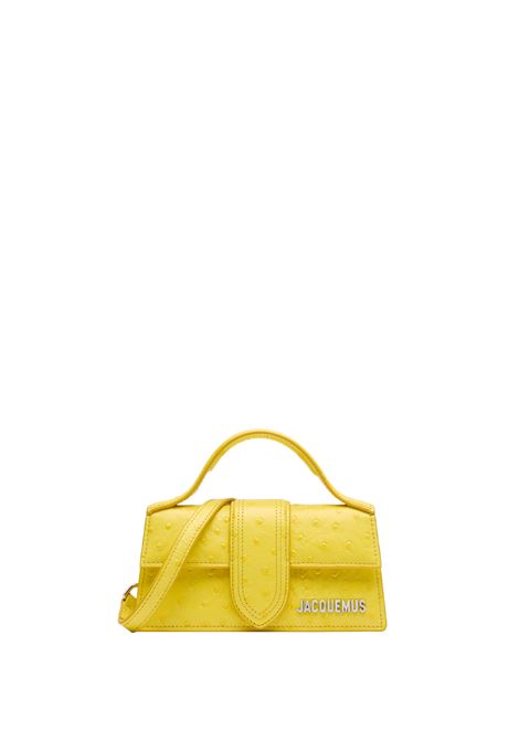 Borsa Le Bambino Goffrata Struzzo Gialla JACQUEMUS | 213BA006-3234250