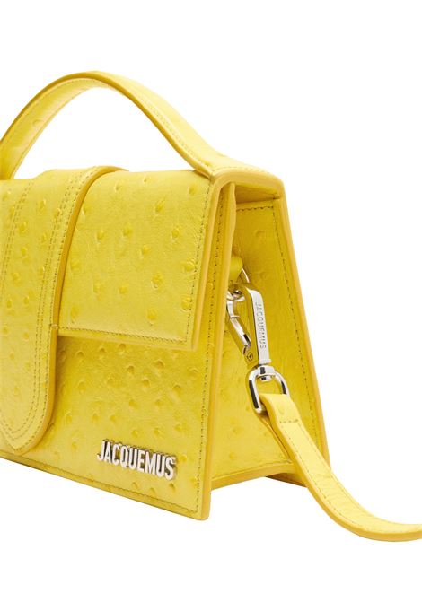 Borsa Le Grand Bambino Goffrata Struzzo Gialla JACQUEMUS | 213BA007-3234250