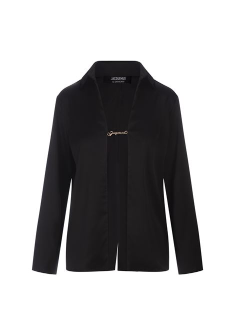 Camicia La Chemise Notte Nera JACQUEMUS | 213SH103-1000990