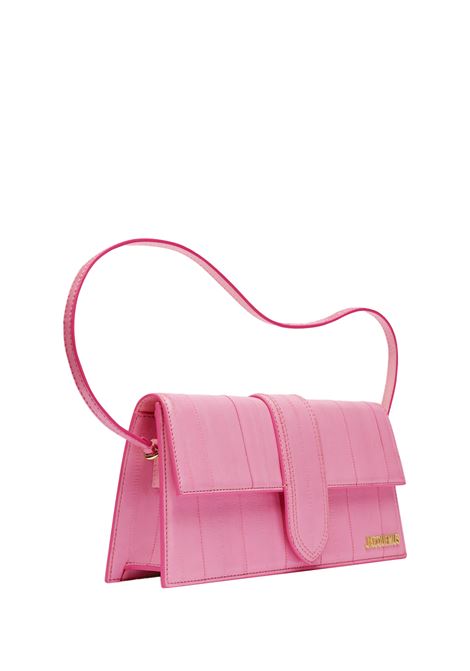 Borsa Le Bambino Long In Pelle Pale Pink JACQUEMUS | 221BA013-3169405