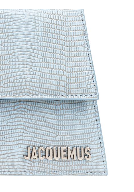 Borsa Le Bambino Long Celeste Goffrata Lucertola JACQUEMUS | 221BA013-3235320