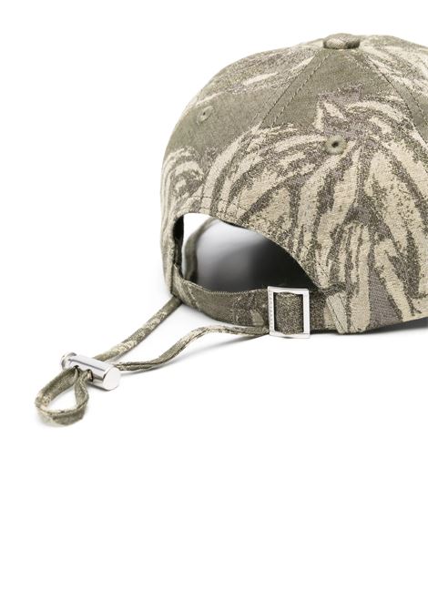 Cappello Da Baseball La Casquette Artichaut In Jacquard Banana Logo Khaki JACQUEMUS | 235AC452-17485CA