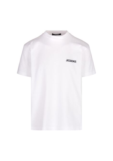 T-Shirt Bianca Jacquemus Via Camerelle JACQUEMUS | 235JS158-20991HX