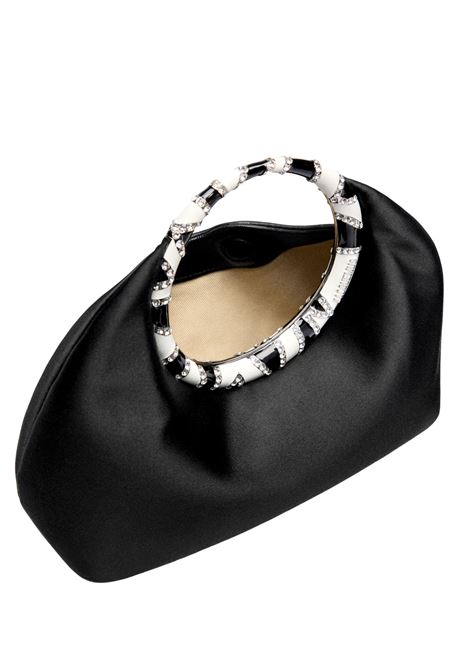 Borsa Le Petit Calino Nera Con Manico Gioiello JACQUEMUS | 241BA395-3236990