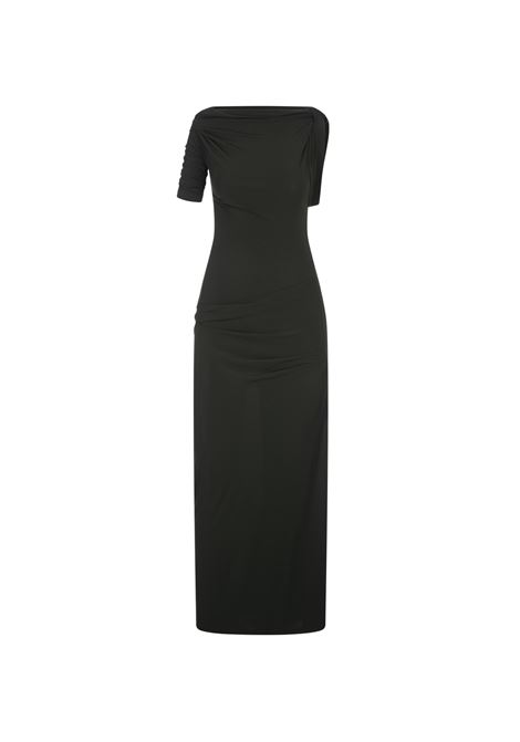 Abito La Robe Drapeado Verde Scuro JACQUEMUS | 241DR144-2381590