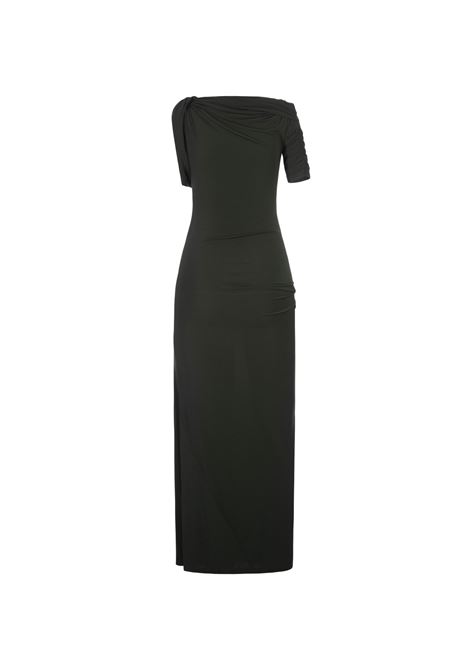 Abito La Robe Drapeado Verde Scuro JACQUEMUS | 241DR144-2381590