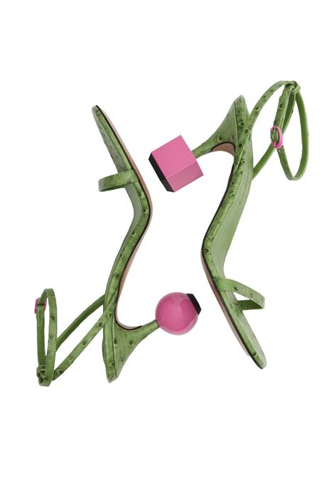 Sandali Bisou Verdi JACQUEMUS | 243FO149-3234550