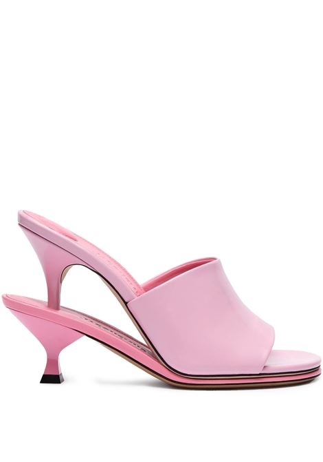 Sandali Les Doubles Mules Rosa JACQUEMUS | 243FO160-4036410