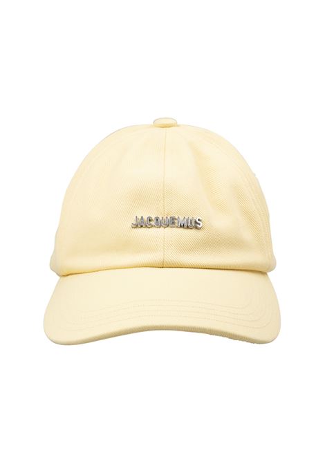Cappello da Baseball Gadjo In Tela Gialla JACQUEMUS | 246AC670-5012205