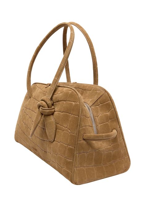 Borsa Le Turismo In Suede Goffrata Coccodrillo Color Cammello JACQUEMUS | 251BA417-3243830