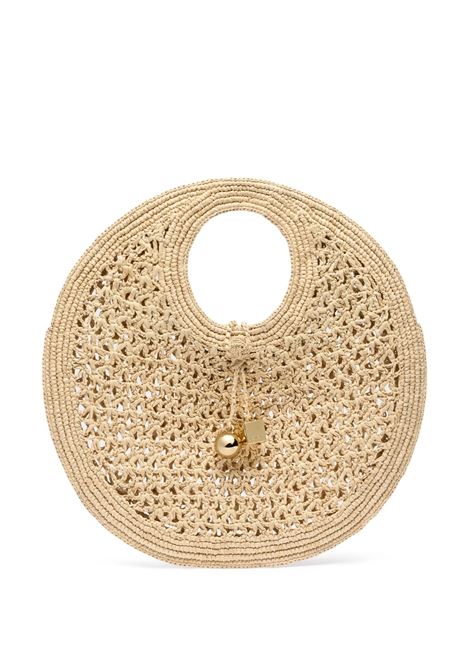 Borsa Le Petit Round Spiaggia In Avorio JACQUEMUS | 251BA420-3219142