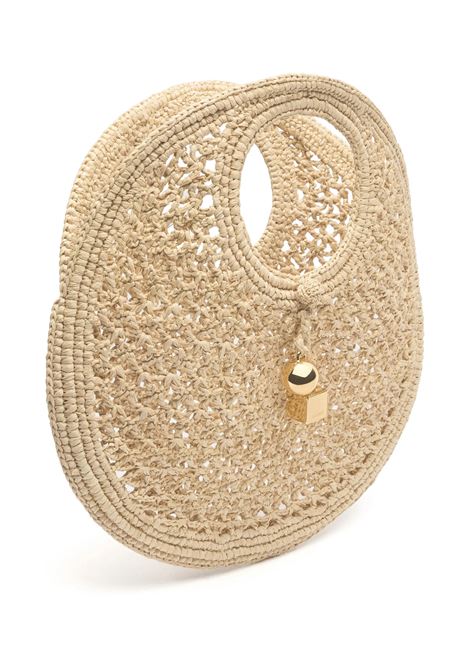 Borsa Le Petit Round Spiaggia In Avorio JACQUEMUS | 251BA420-3219142