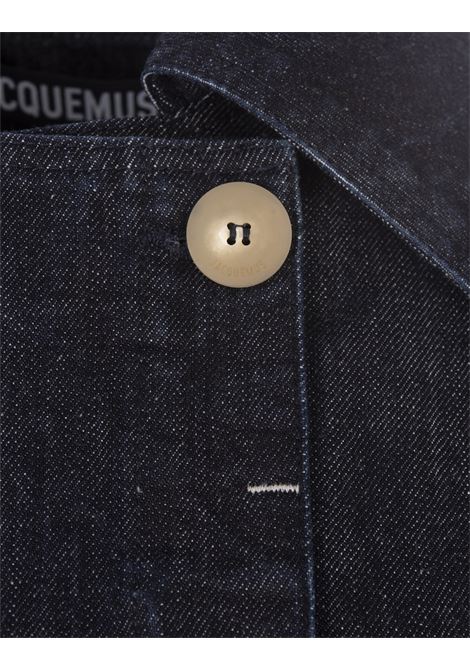 Giacca In Denim La Veste De-Nãmes Marino Blu JACQUEMUS | 251DE074-1782390